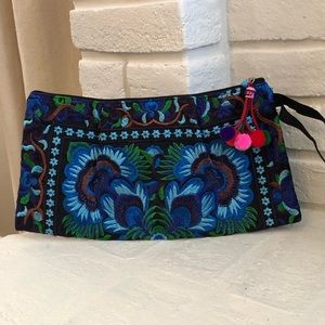 Floral Embroidered handbag